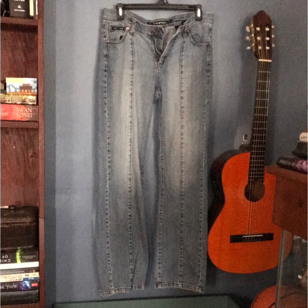 DKNY Women's Boot Cut Jeans - Light Blue